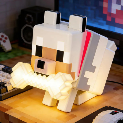Lampara Lobo Minecraft